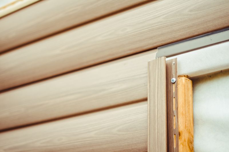 Close-up of Siding Texture