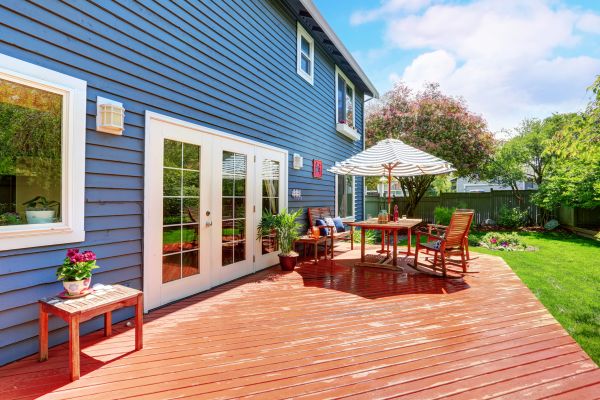 Blue Siding Installation in Carlsbad